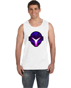 BlakeTheMOON Dark Samus White Tank Top