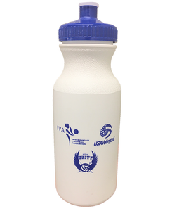 Intermountain Volleyball Water Bottle with USA Volleyball and Utah Unity Logos