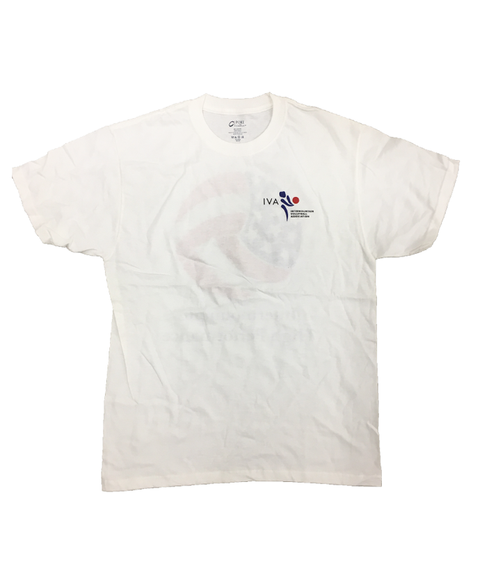 Intermountain High Performance White T-Shirt Front (Intermountain Volleyball Association)
