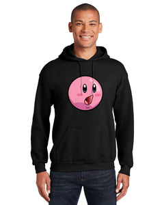 Kirby Full Face (POG) Black Hoodie
