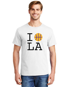 LA Lakers Yellow Basketball T Shirt