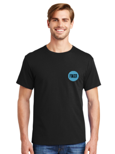 Pangea Black Blue Graphic Tee