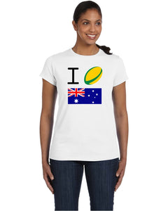 Australia Rugby Women's T Shirt