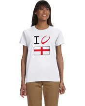 Rugby England White Women's T Shirt