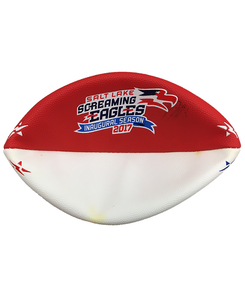 Salt Lake Screaming Eagles Inaugural Season Football Unsigned (Eagles Logo Side)