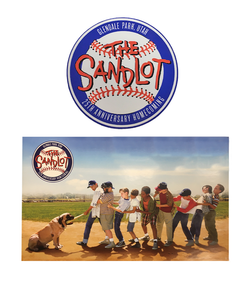 The Sandlot 25th Anniversary Poster & Sticker Package