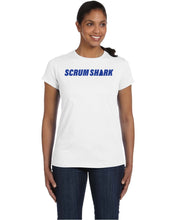 Scrum Shark Women's White Rugby T Shirt