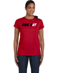 Side Out Utah Volleyball Red Women's Shirt