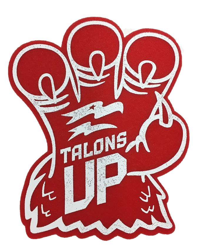 Salt Lake Screaming Eagles Talons Up Promotional Foam