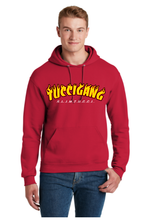 TucciGang Red Fire Hoodie - Alex Tucci Merchandise