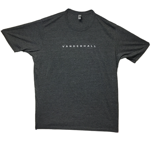 Vanderhall Men's Charcoal Crew Neck Tee