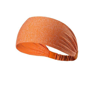 Women Orange Volleyball & Yoga Headband