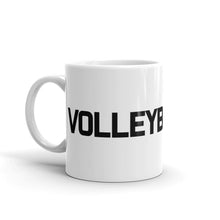 Volleyball Dad White Mug
