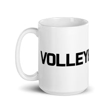 Volleyball Dad White Mug