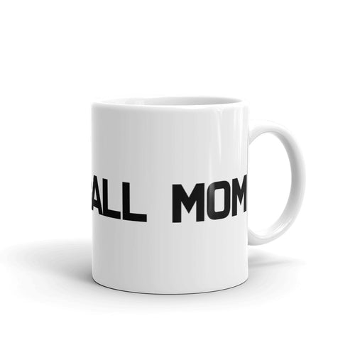 Volleyball Mom White Mug