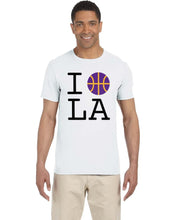LA Lakers Purple Basketball T Shirt