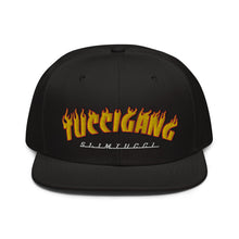 TucciGang Fire Black Snapback